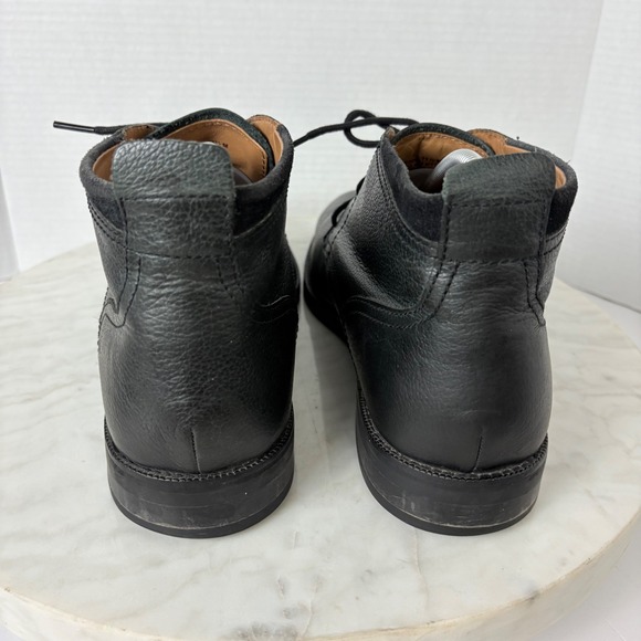 Cole Haan Men\'s Ankle Chukka Boots Black Leather Lace Up‎ Dress Shoes Size 11.5M main image 7